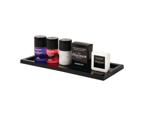 M&T Plateau pour produits d'accueils noir