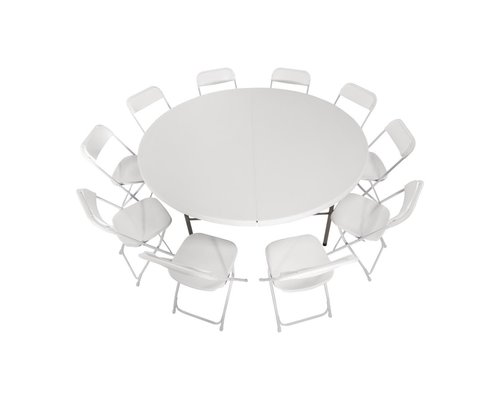 M&T Banket tafel rond 1,83 m diameter