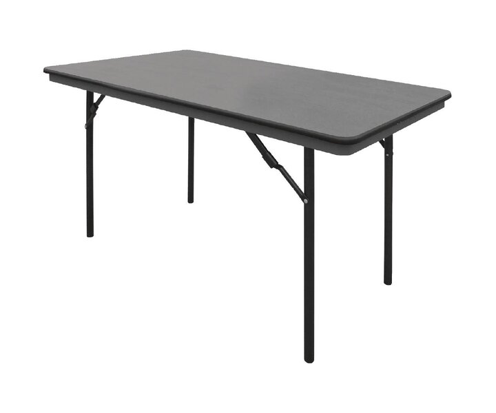 M&T Table à banquets rectangulaire pliable  1,20 mètre