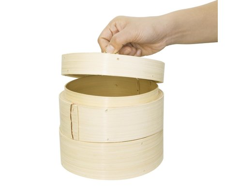 M & T  Bamboo steamer 15cm