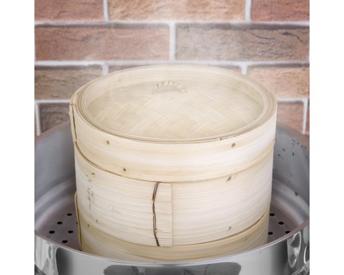 M & T  Bamboo steamer 15 cm