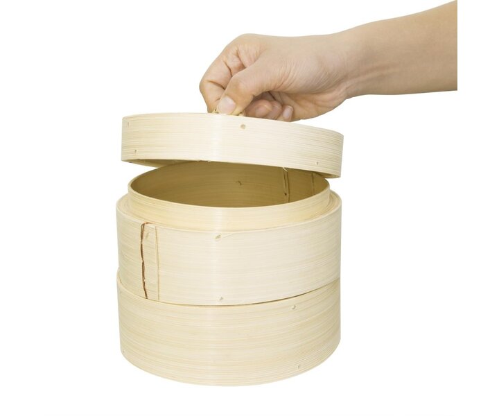 M&T Cuiseur vapeur en bambou 20 cm