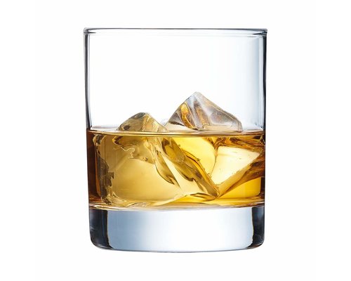 ARCOROC  Verre à  whisky  avec fond lourd 38 cl Islande