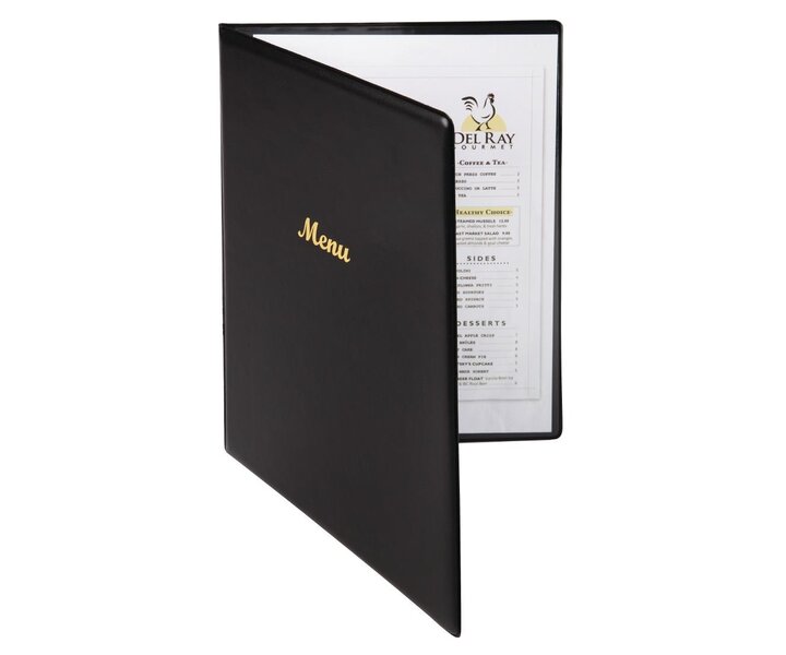 M&T Menu Holder A5 black