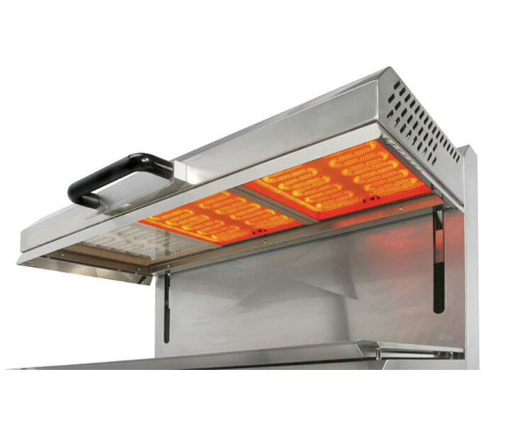ROLLER GRILL  Salamander ceramic 570°C in 5 sec.