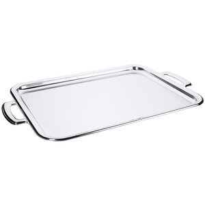 M & T  Tray 60 x 45 cm with handles stainless steel 18/10