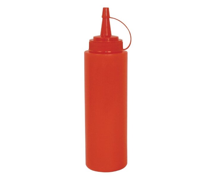 M&T Squeeze bottle red 1 liter