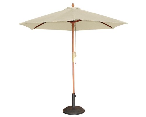 M & T  Parasol ecru Ø 2,5 m