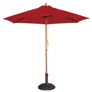 M & T  Parasol red Ø 2,5 m