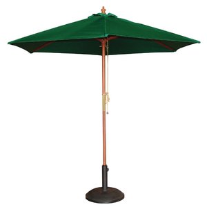 M & T  Parasol vert Ø 2,5 m