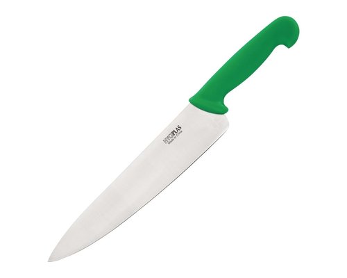 HYGIPLAS Chefs knife 25 cm green handle