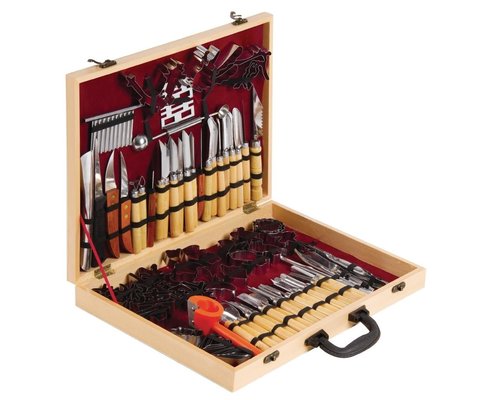 M&T Garnishing tool set 80 pieces livré dans une malette