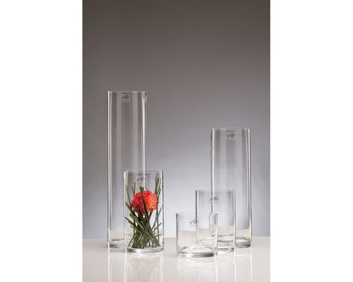 SANDRA RICH Vase à fleurs forme cylindrique