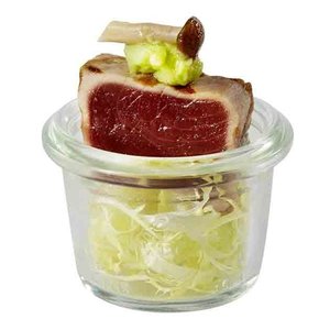 WECK  Verrine sans couvercle  0,16 litre lot de 12 pièces