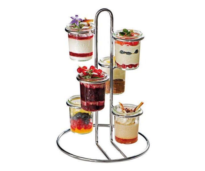 WECK  Buffet stand voor 6 Weckpotjes