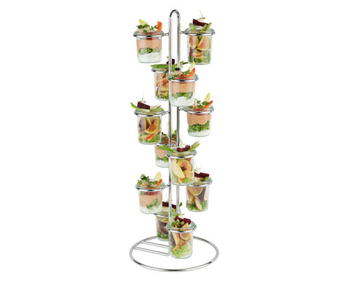 WECK  Buffet stand holds 12 Weck pots