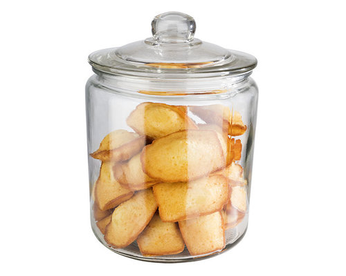 M&T Pot en verre avec couvercle 4 litres