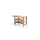 CRASTER  Serving buffet trolley - butchers trolley oak