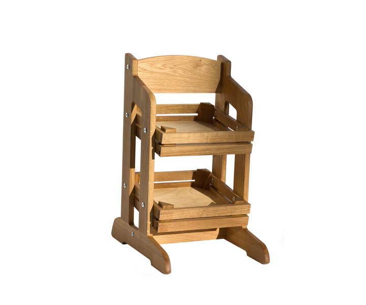 CRASTER  Etagère de buffet en chène