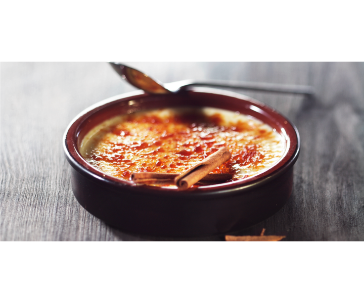 REGAS  Crème brulée zwart  Ø 11,5 cm