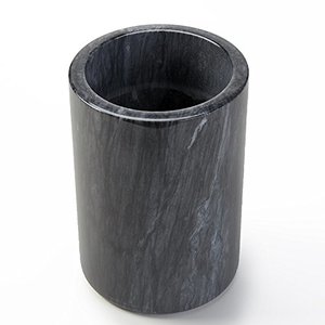 AMERICAN METALCRAFT  Wine and champagne cooler black marble
