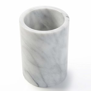 AMERICAN METALCRAFT  Wine and champagne cooler white marble