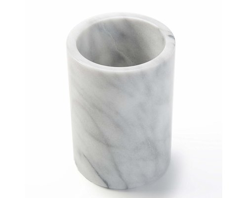 AMERICAN METALCRAFT  Wine and champagne cooler white marble