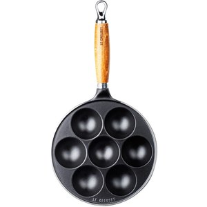 LE CREUSET  Beignet dumpling pan 20 cm with wooden handle