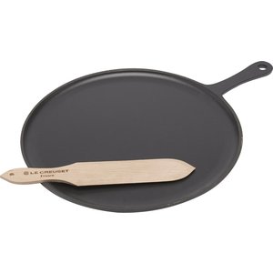 LE CREUSET  Crèpe pan 29 cm met houten spatel