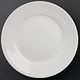 ATHENA HOTELWARE  Flat  plate with large rim Ø 25,4 cm