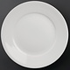 ATHENA HOTELWARE  Flat  plate with large rim  Ø 16,5 cm