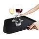 OLYMPIA DIENBLADEN  Rectangular non-slip tray black