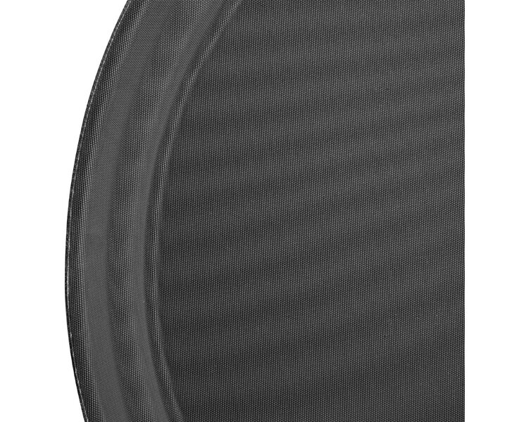 OLYMPIA DIENBLADEN  Round non-slip tray black 28 cm