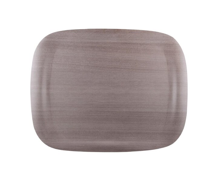 ROLTEX  Tray 46 x 36 cm grey wood