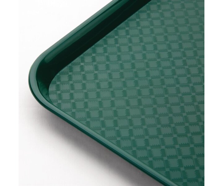 OLYMPIA DIENBLADEN  Tray fast food green 34,5 x 26,5 cm