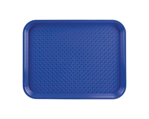 OLYMPIA DIENBLADEN  Plateau fast food bleu 34,5 x 26,5 cm