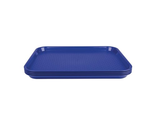 OLYMPIA DIENBLADEN    Dienblad fast food  blauw  34,5 x 26,5 cm