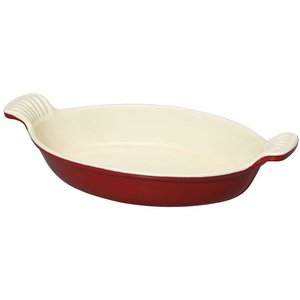 CHASSEUR  Oven gratin dish red cast iron