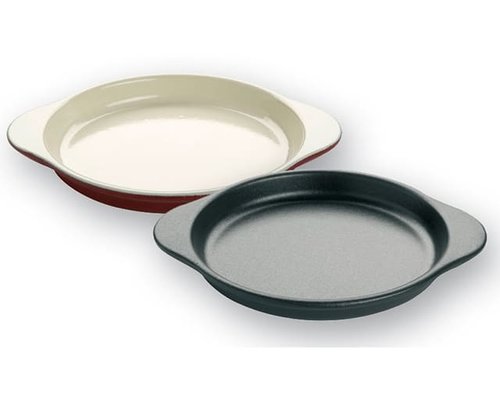 CHASSEUR  Round gratin dish red cast iron