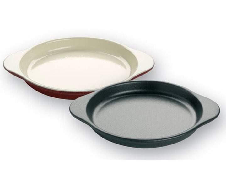 CHASSEUR  Round gratin dish red cast iron