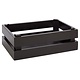 M & T  Buffet box GN 1/2 black wood