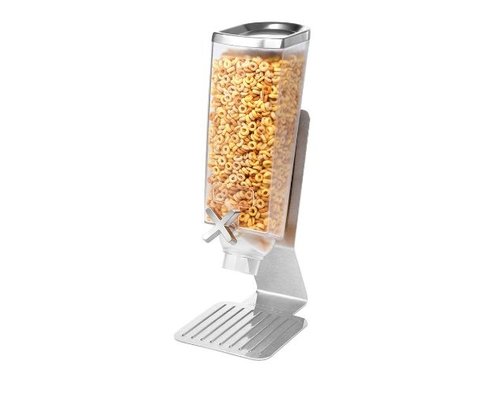 ROSSETO Cereal dispenser  3,8 liter on stainless steel base