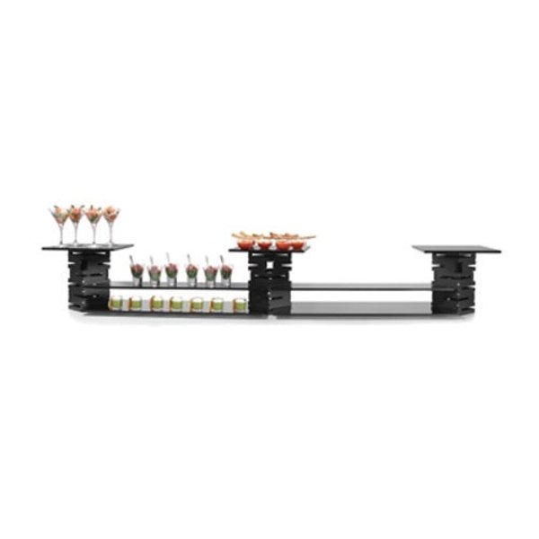 Multi-Level Buffet Riser kit 10 pcs black - M&T International ...