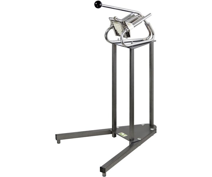 LOUIS TELLIER   Potato chipping machine footed  10 x 10 mm