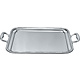 ALESSI  Rectangular tray with handles 48,5 x 37 cm