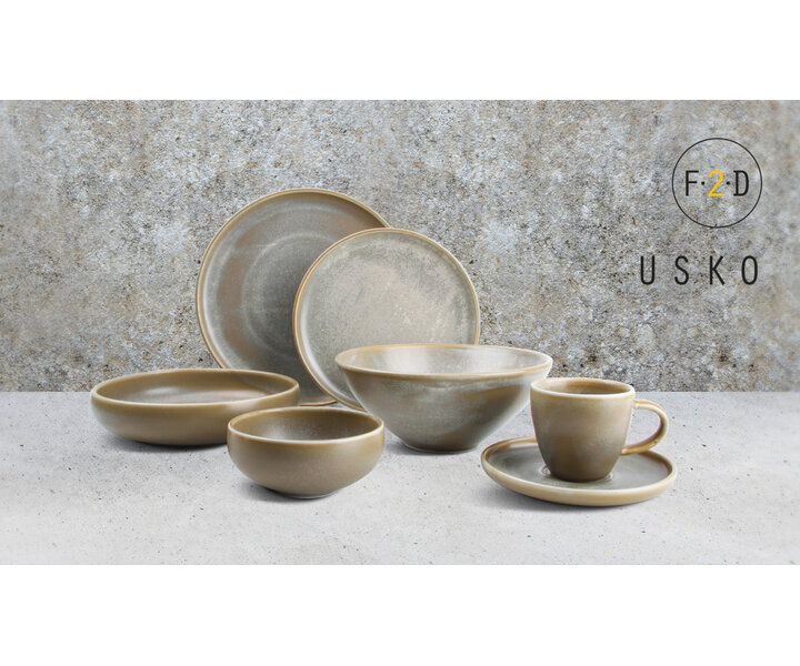 M&T Assiette creuse 20 x 5 cm USKO