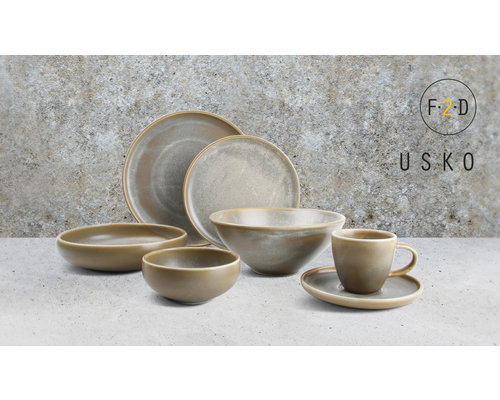 M & T  Saucer for cup 16 cl  USKO