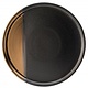 UTOPIA  Flat plate 30 cm Hedonism gold/black