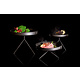 NOKTE BUFFET  Plateau de buffet 35 cm  Fez avec support