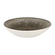 CHURCHILL Assiette creuse 24,8 cm Raku Quartz Black